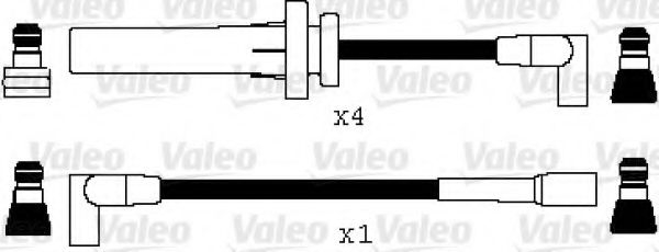 VALEO 346054 Комплект проводов зажигания для DODGE CARAVAN (Додж Караван) VALEO 346054 Комплект проводов зажигания для DODGE CARAVAN (Додж Караван)