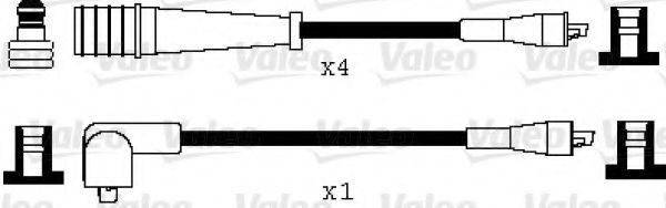 VALEO 346035 Комплект проводов зажигания для RENAULT FUEGO (Рено Фуэго) VALEO 346035 Комплект проводов зажигания для RENAULT FUEGO (Рено Фуэго)