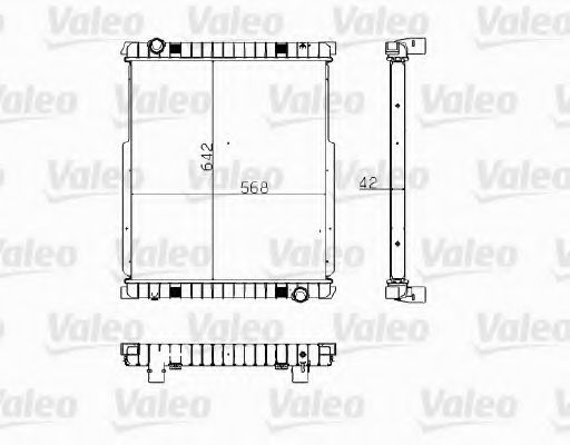 VALEO 733481 Радиатор, охлаждение двигателя для IVECO (Ивеко) VALEO 733481 Радиатор, охлаждение двигателя для IVECO (Ивеко)