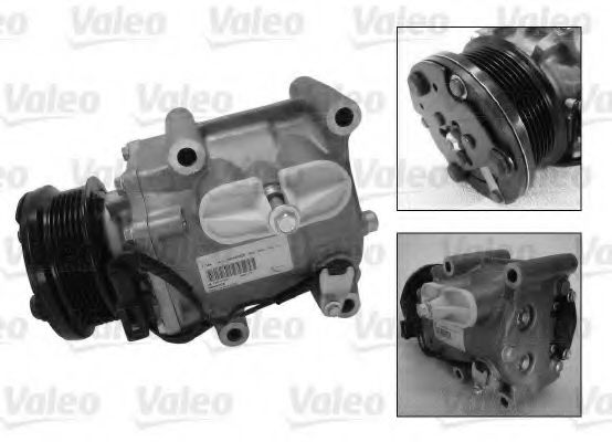 VALEO 699826 Компрессор, кондиционер для FORD FIESTA V (Форд Фиеста 5) VALEO 699826 Компрессор, кондиционер для FORD FIESTA V (Форд Фиеста 5)