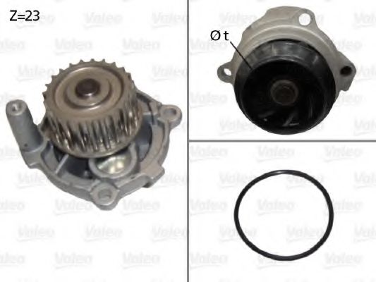 VALEO 506790 Водяной насос для VOLKSWAGEN CADDY III (Фольксваген Кадди 3) VALEO 506790 Водяной насос для VOLKSWAGEN CADDY III (Фольксваген Кадди 3)