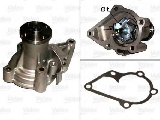 VALEO 506813 Водяной насос для HYUNDAI CLICK (Хендай Cлиcк) VALEO 506813 Водяной насос для HYUNDAI CLICK (Хендай Cлиcк)