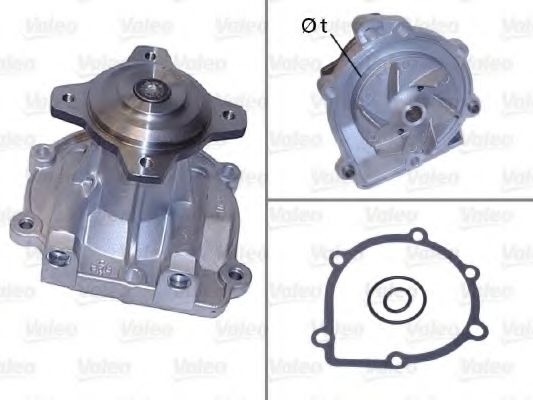 VALEO 506904 Водяной насос для SUZUKI GRAND VITARA II (Сузуки Гранд витара 2) VALEO 506904 Водяной насос для SUZUKI GRAND VITARA II (Сузуки Гранд витара 2)