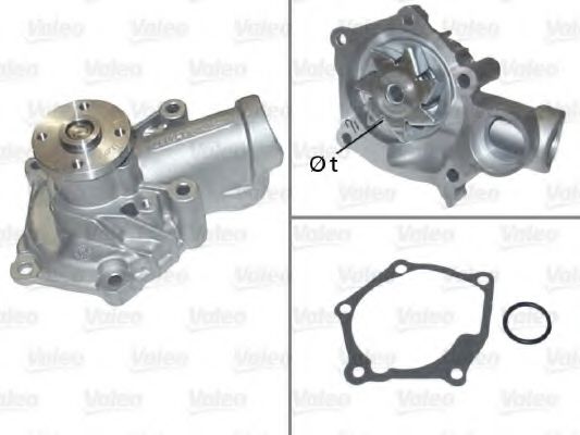 VALEO 506934 Водяной насос для MITSUBISHI GRANDIS (Митсубиши/митсубиси Грандис) VALEO 506934 Водяной насос для MITSUBISHI GRANDIS (Митсубиши/митсубиси Грандис)