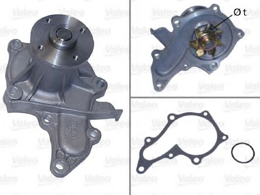 VALEO 506942 Водяной насос для TOYOTA COROLLA SECCA (Тойота/тоета Королла сесса) VALEO 506942 Водяной насос для TOYOTA COROLLA SECCA (Тойота/тоета Королла сесса)