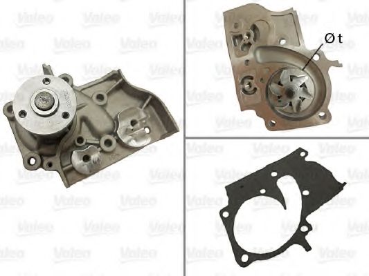 VALEO 506825 Водяной насос для KIA (Киа) VALEO 506825 Водяной насос для KIA (Киа)