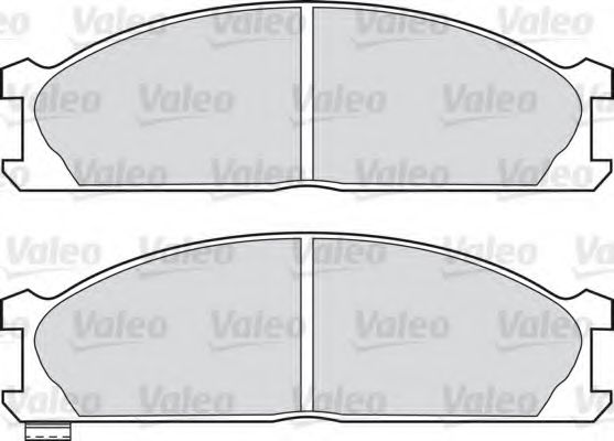 VALEO 598618 Тормозные колодки для NISSAN PICKUP III (Ниссан Пиcкуп 3) VALEO 598618 Тормозные колодки для NISSAN PICKUP III (Ниссан Пиcкуп 3)