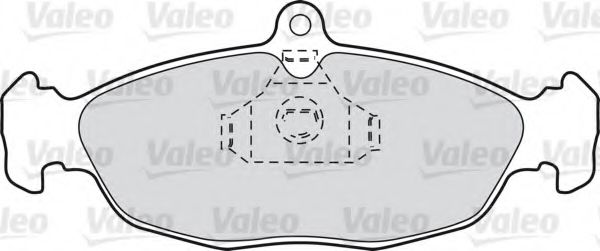 VALEO 598039 Тормозные колодки для OPEL CORSA A (Опель Cорса а) VALEO 598039 Тормозные колодки для OPEL CORSA A (Опель Cорса а)