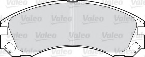 VALEO 601020 Тормозные колодки для MITSUBISHI CHALLENGER (Митсубиши/митсубиси Чаллэнгэр) VALEO 601020 Тормозные колодки для MITSUBISHI CHALLENGER (Митсубиши/митсубиси Чаллэнгэр)