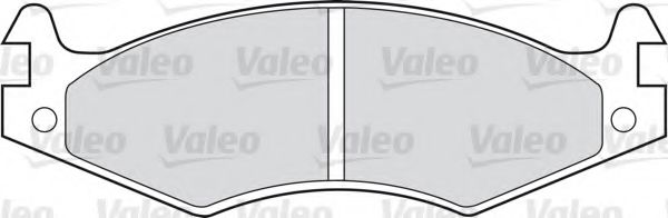 VALEO 598595 Тормозные колодки для JEEP CHEROKEE (Джип Чироки) VALEO 598595 Тормозные колодки для JEEP CHEROKEE (Джип Чироки)