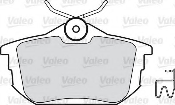 VALEO 598319 Тормозные колодки для PROTON WAJA (Протон Важа) VALEO 598319 Тормозные колодки для PROTON WAJA (Протон Важа)