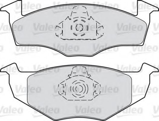 VALEO 598066 Тормозные колодки для SEAT TOLEDO (Сеат Толэдо) VALEO 598066 Тормозные колодки для SEAT TOLEDO (Сеат Толэдо)
