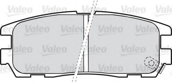 VALEO 598507 Тормозные колодки для OPEL FRONTERA B (Опель Фронтера б) VALEO 598507 Тормозные колодки для OPEL FRONTERA B (Опель Фронтера б)