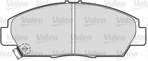 VALEO 598056 Тормозные колодки для HONDA PRELUDE III (Хонда Прэлудэ 3) VALEO 598056 Тормозные колодки для HONDA PRELUDE III (Хонда Прэлудэ 3)