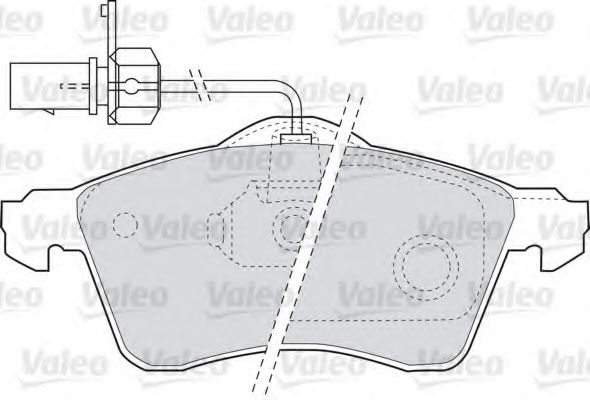 VALEO 598675 Тормозные колодки для VOLKSWAGEN T4 MULTIVAN (Фольксваген Т4 мултиvан) VALEO 598675 Тормозные колодки для VOLKSWAGEN T4 MULTIVAN (Фольксваген Т4 мултиvан)