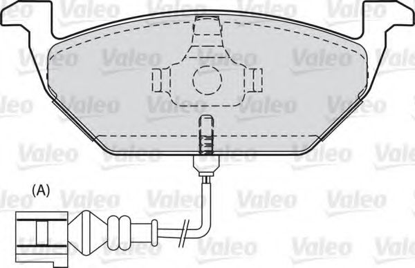 VALEO 598408 Тормозные колодки для SEAT ALTEA (Сеат Алтэа) VALEO 598408 Тормозные колодки для SEAT ALTEA (Сеат Алтэа)