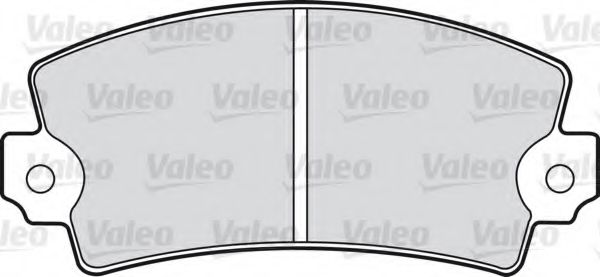 VALEO 598078 Тормозные колодки для PEUGEOT 305 II (Пежо 305 2) VALEO 598078 Тормозные колодки для PEUGEOT 305 II (Пежо 305 2)