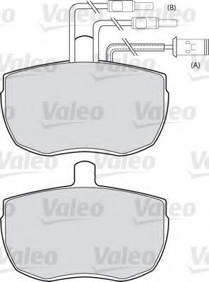 VALEO 598129 Тормозные колодки для LAND ROVER DEFENDER (Ленд ровер/лэнд ровер Дэфэндэр) VALEO 598129 Тормозные колодки для LAND ROVER DEFENDER (Ленд ровер/лэнд ровер Дэфэндэр)