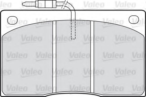 VALEO 598374 Тормозные колодки для RENAULT MASTER I (Рено Мастэр и) VALEO 598374 Тормозные колодки для RENAULT MASTER I (Рено Мастэр и)