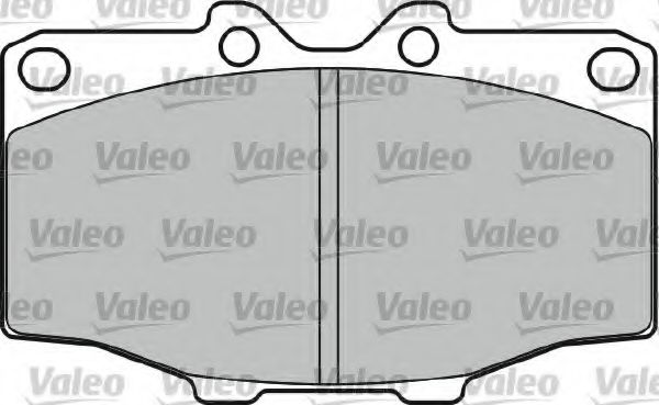 VALEO 598921 Тормозные колодки для TOYOTA (Тойота/тоета) VALEO 598921 Тормозные колодки для TOYOTA (Тойота/тоета)