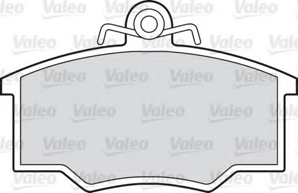 VALEO 551634 Тормозные колодки для AUDI 80 (Ауди 80) VALEO 551634 Тормозные колодки для AUDI 80 (Ауди 80)