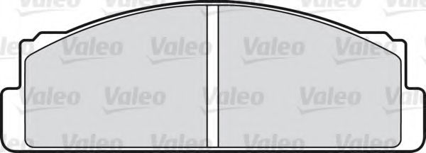 VALEO 598090 Тормозные колодки для FIAT SUPERBRAVO (Фиат Супербраvо) VALEO 598090 Тормозные колодки для FIAT SUPERBRAVO (Фиат Супербраvо)