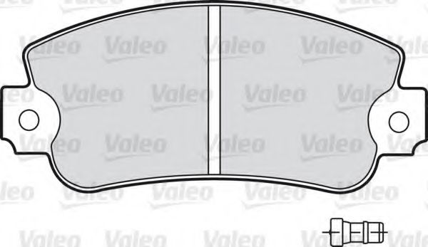 VALEO 540482 Тормозные колодки для FIAT STRADA II (Фиат Страда 2) VALEO 540482 Тормозные колодки для FIAT STRADA II (Фиат Страда 2)