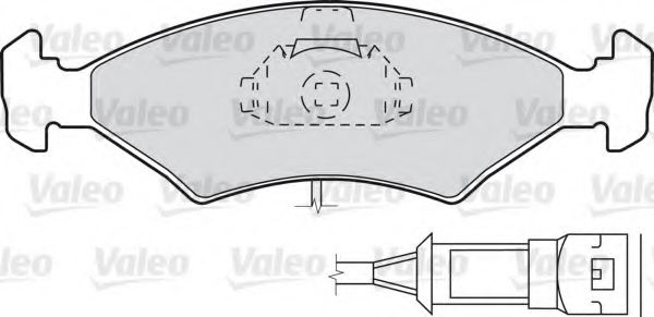 VALEO 598166 Тормозные колодки для FORD ORION II (Форд Орион 2) VALEO 598166 Тормозные колодки для FORD ORION II (Форд Орион 2)