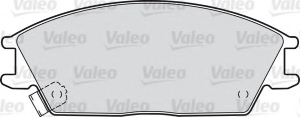 VALEO 551689 Тормозные колодки для HONDA ACCORD II (Хонда Аccорд 2) VALEO 551689 Тормозные колодки для HONDA ACCORD II (Хонда Аccорд 2)