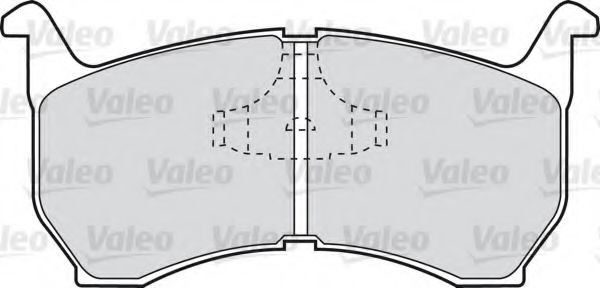 VALEO 540440 Тормозные колодки для MAZDA 626 II (Мазда 626 2) VALEO 540440 Тормозные колодки для MAZDA 626 II (Мазда 626 2)