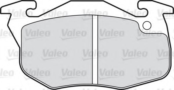 VALEO 598081 Тормозные колодки для RENAULT CLIO I (Рено Cлио и) VALEO 598081 Тормозные колодки для RENAULT CLIO I (Рено Cлио и)
