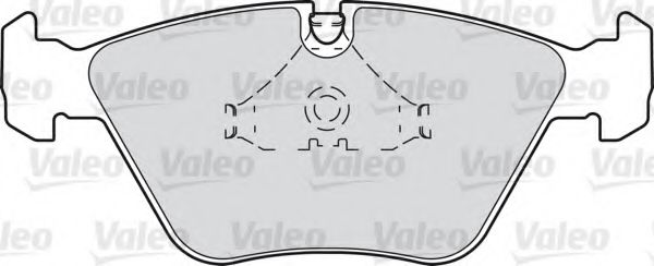 VALEO 598440 Тормозные колодки для JAGUAR VANDEN PLAS (Ягуар Vандэн плас) VALEO 598440 Тормозные колодки для JAGUAR VANDEN PLAS (Ягуар Vандэн плас)