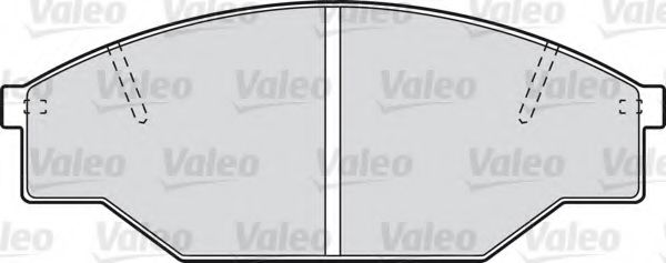 VALEO 598402 Тормозные колодки для VOLKSWAGEN TARO (Фольксваген Таро) VALEO 598402 Тормозные колодки для VOLKSWAGEN TARO (Фольксваген Таро)