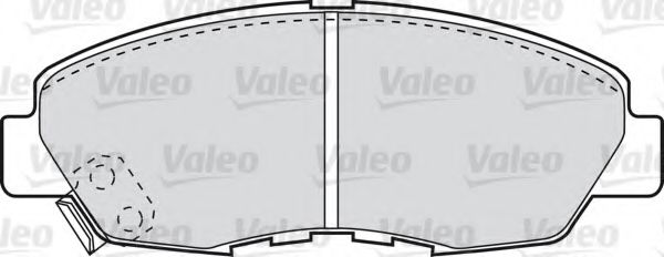 VALEO 598788 Тормозные колодки для ACURA CL (Акура Cл) VALEO 598788 Тормозные колодки для ACURA CL (Акура Cл)