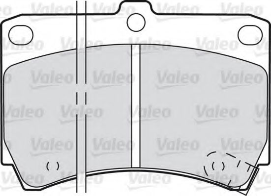 VALEO 598274 Тормозные колодки для MAZDA 323 P V (Мазда 323 пв) VALEO 598274 Тормозные колодки для MAZDA 323 P V (Мазда 323 пв)