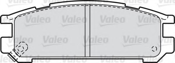 VALEO 598828 Тормозные колодки для SUBARU LEGACY OUTBACK (Субару Легаси аутбэк) VALEO 598828 Тормозные колодки для SUBARU LEGACY OUTBACK (Субару Легаси аутбэк)
