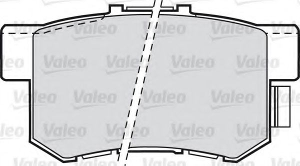 VALEO 598682 Тормозные колодки для HONDA SHUTTLE (Хонда Шуттлэ) VALEO 598682 Тормозные колодки для HONDA SHUTTLE (Хонда Шуттлэ)