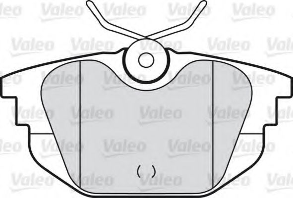 VALEO 598331 Тормозные колодки для FIAT TEMPRA (Фиат Тэмпра) VALEO 598331 Тормозные колодки для FIAT TEMPRA (Фиат Тэмпра)