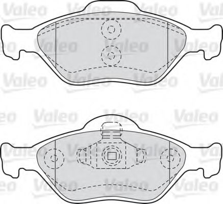 VALEO 598564 Тормозные колодки для MAZDA SOHO III (Мазда Сохо 3) VALEO 598564 Тормозные колодки для MAZDA SOHO III (Мазда Сохо 3)
