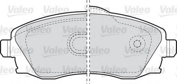VALEO 598456 Тормозные колодки для OPEL VITA C (Опель Vита c) VALEO 598456 Тормозные колодки для OPEL VITA C (Опель Vита c)