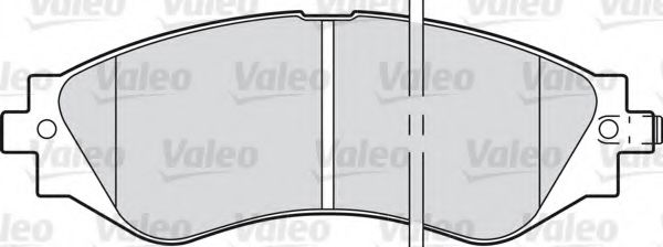 VALEO 598361 Тормозные колодки для DAEWOO KONDOR (Дэу Кондор) VALEO 598361 Тормозные колодки для DAEWOO KONDOR (Дэу Кондор)