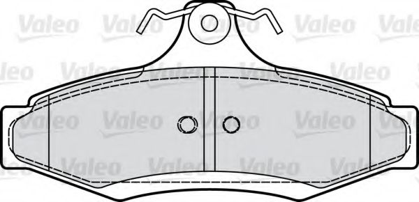 VALEO 598902 Тормозные колодки для DAEWOO KONDOR (Дэу Кондор) VALEO 598902 Тормозные колодки для DAEWOO KONDOR (Дэу Кондор)