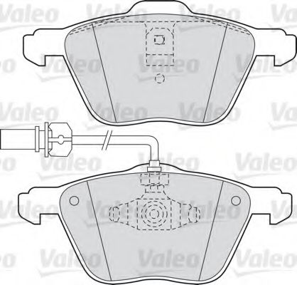 VALEO 598565 Тормозные колодки для VOLKSWAGEN T4 MULTIVAN (Фольксваген Т4 мултиvан) VALEO 598565 Тормозные колодки для VOLKSWAGEN T4 MULTIVAN (Фольксваген Т4 мултиvан)