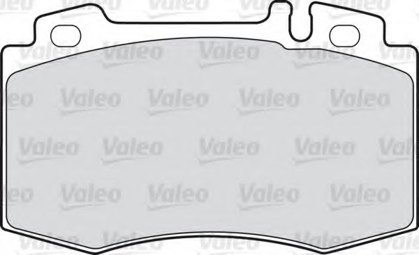 VALEO 598445 Комплект тормозных колодок, дисковый тормоз 