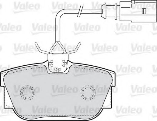 VALEO 598650 Тормозные колодки для VOLKSWAGEN T4 MULTIVAN (Фольксваген Т4 мултиvан) VALEO 598650 Тормозные колодки для VOLKSWAGEN T4 MULTIVAN (Фольксваген Т4 мултиvан)