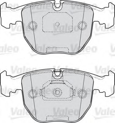 VALEO 598412 Тормозные колодки для BMW (Бмв) VALEO 598412 Тормозные колодки для BMW (Бмв)