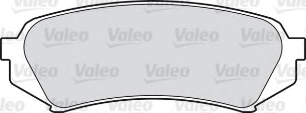 VALEO 598865 Тормозные колодки для TOYOTA PRADO (Тойота/тоета Прадо) VALEO 598865 Тормозные колодки для TOYOTA PRADO (Тойота/тоета Прадо)