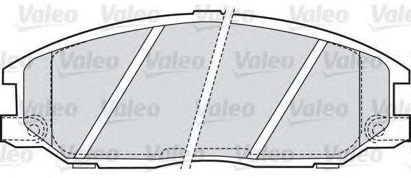 VALEO 598759 Тормозные колодки для SSANGYONG KYRON (Сан-янг/санянг Кайрон) VALEO 598759 Тормозные колодки для SSANGYONG KYRON (Сан-янг/санянг Кайрон)