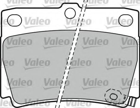 VALEO 598778 Тормозные колодки для MITSUBISHI CHALLENGER (Митсубиши/митсубиси Чаллэнгэр) VALEO 598778 Тормозные колодки для MITSUBISHI CHALLENGER (Митсубиши/митсубиси Чаллэнгэр)