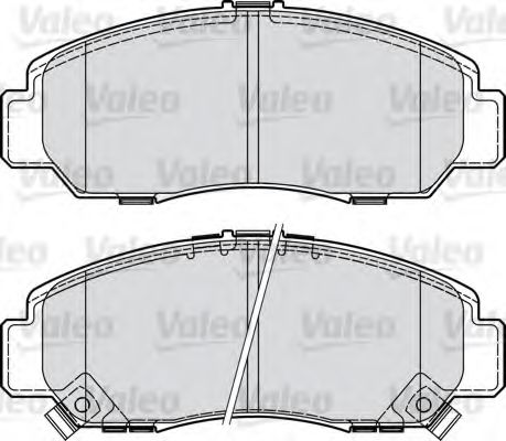 VALEO 598887 Тормозные колодки для ACURA LEGEND III (Акура Лэгэнд 3) VALEO 598887 Тормозные колодки для ACURA LEGEND III (Акура Лэгэнд 3)